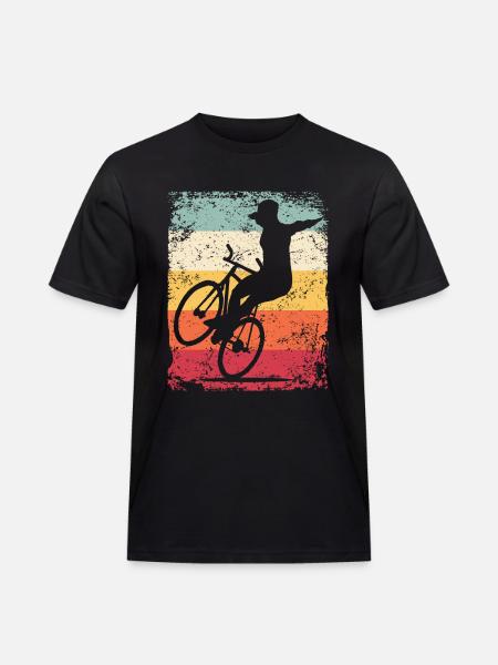 Kunstradfahren Kunstradfahrer - Männer Workwear T-Shirt - Schwarz