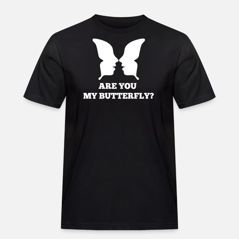 Single - Männer Workwear T-Shirt - Schwarz
