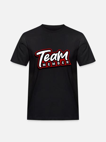 Team Member - Men's Workwear T-Shirt - black