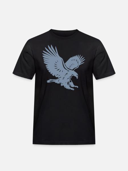Eagle - Herre Workwear T-Shirt - sort