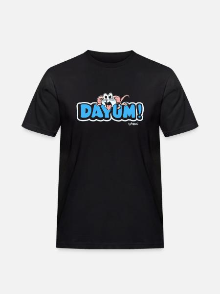 Damn says the darn mouse - Men's Workwear T-Shirt - black