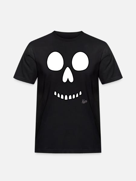 Skull Smile - Men's Workwear T-Shirt - black