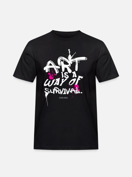 Art survival - Men's Workwear T-Shirt - black