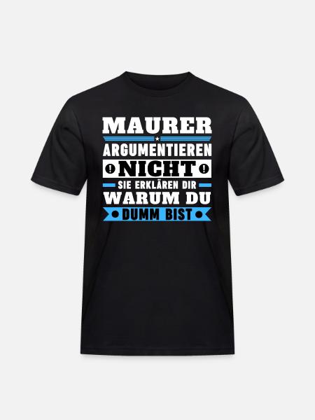 Les francs-maçons ne se disputent pas - T-shirt Workwear homme - noir