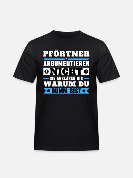 Gatekeepers don't argue - Men's Workwear T-Shirt - black