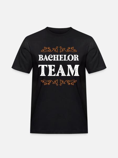 Bachelor Crew - Men's Workwear T-Shirt - black