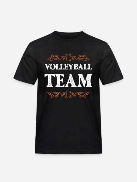 Volleyball Team - Men's Workwear T-Shirt - black