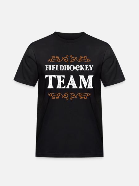 Équipe de hockey sur gazon - T-shirt Workwear homme - noir
