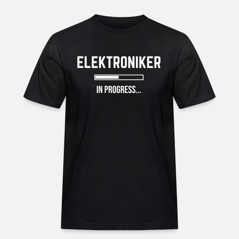 Electronics Technician In Progress - Men's Workwear T-Shirt - black