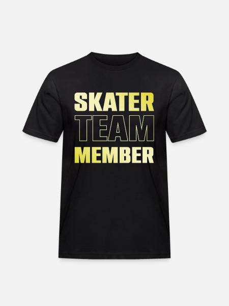 skater team - Men's Workwear T-Shirt - black