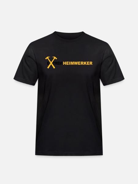 Heimwerker - Männer Workwear T-Shirt - Schwarz