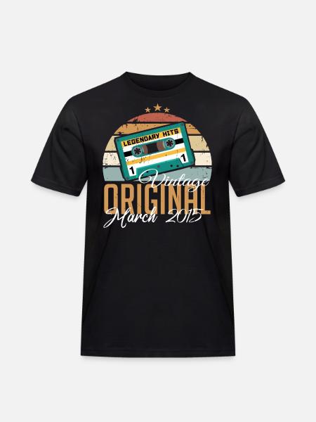 March 2015 - Birthday present - Men's Workwear T-Shirt - black