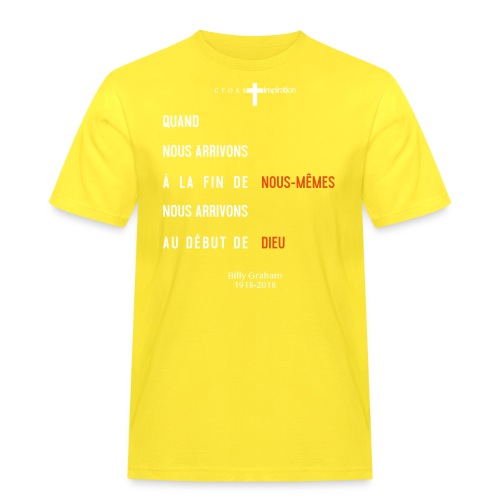 Billy Graham 1918 2018 - T-shirt Workwear homme