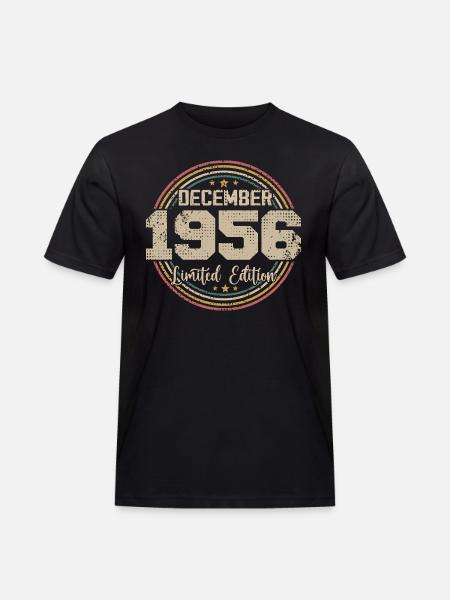 Legendat syntyivät joulukuussa 1956 - 1956 - Miesten Workwear t-paita - musta