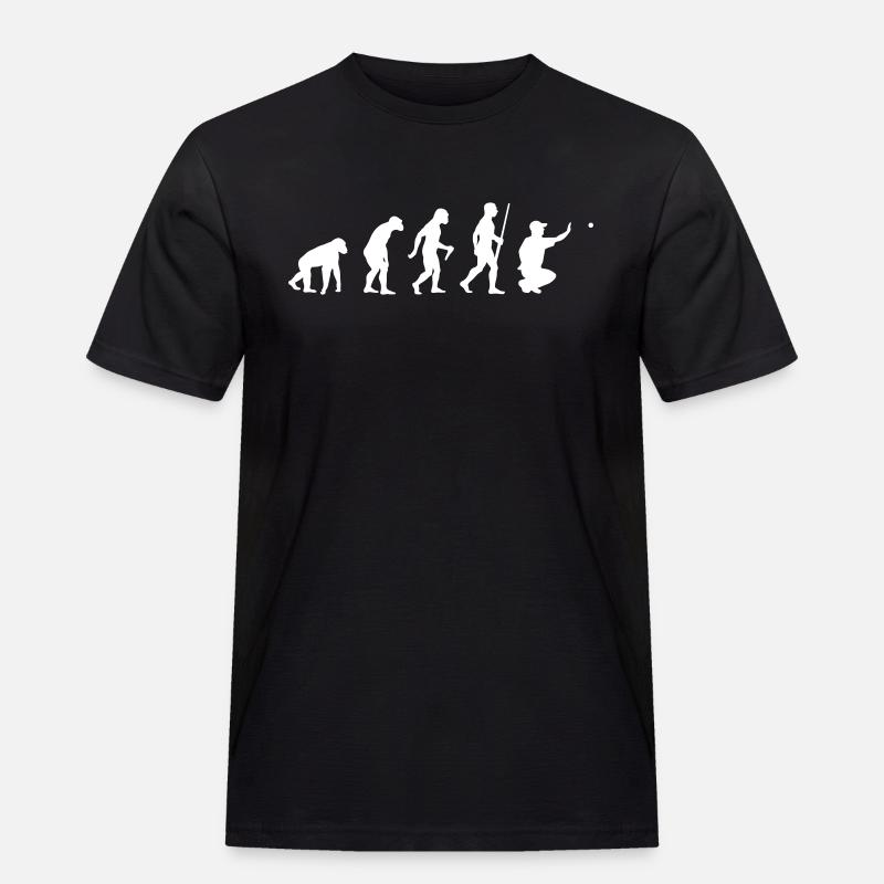 Boule Evolution - Männer Workwear T-Shirt - Schwarz