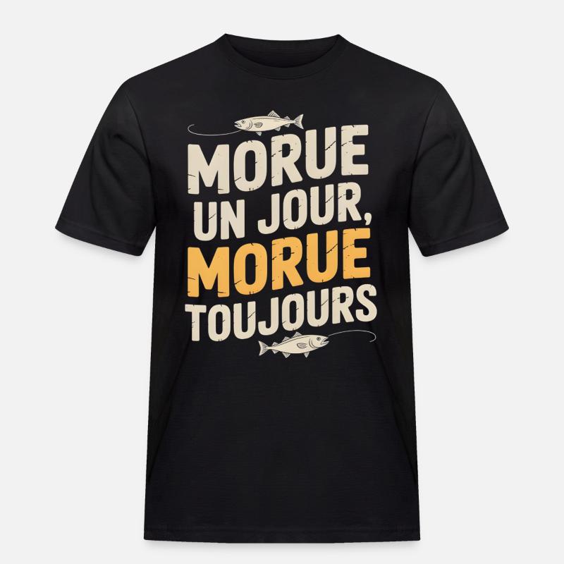 Once cod Cod - Men's Workwear T-Shirt - black