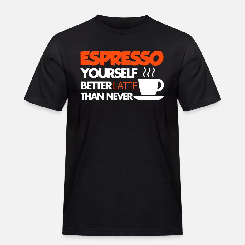 Coffee - Men's Workwear T-Shirt - black