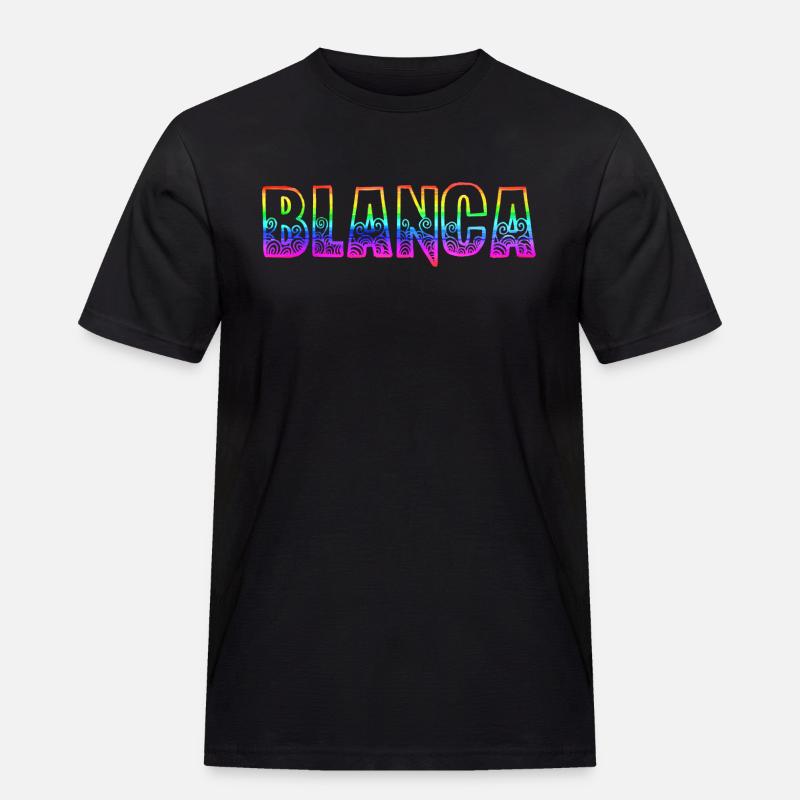 blanca rs rainbow - Men's Workwear T-Shirt - black