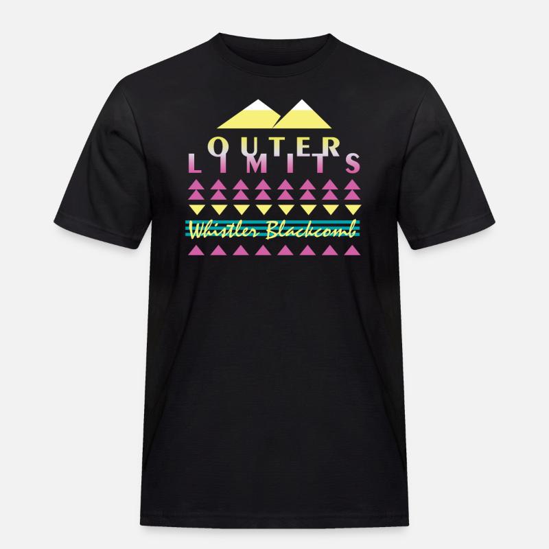 Outer Limits - Men's Workwear T-Shirt - black