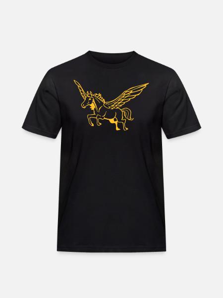 Pegasus - Men's Workwear T-Shirt - black