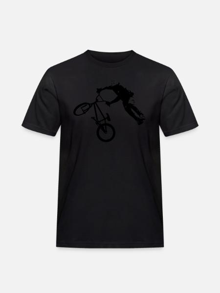 DIRT JUMP BMX - Men's Workwear T-Shirt - black