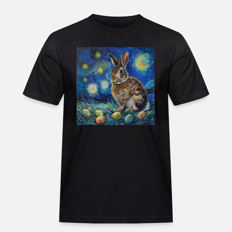 Easter Bunny, Easter, Bunny - Men's Workwear T-Shirt - black