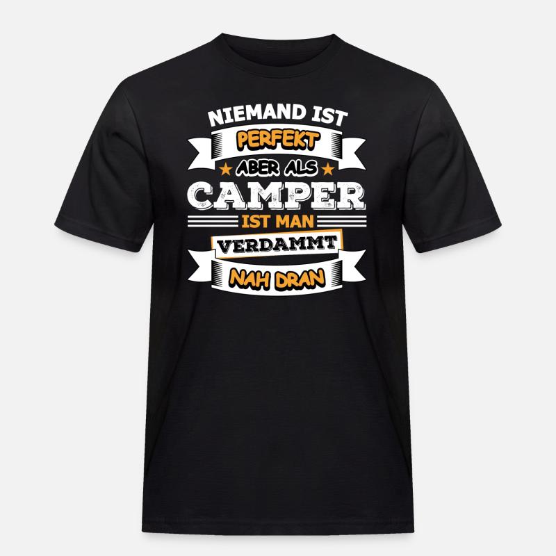 Camper - Männer Workwear T-Shirt - Schwarz