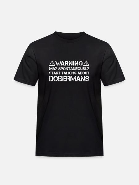 Doberman Dobermann - T-shirt Workwear homme - noir