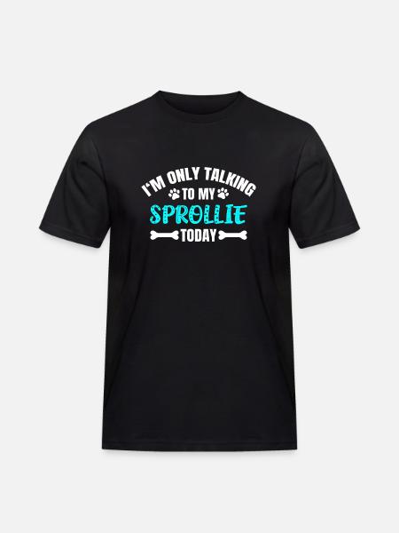 Sprollie - Men's Workwear T-Shirt - black