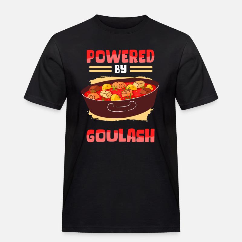 Gulasch Ungarischer Gulasch Geschenk - Männer Workwear T-Shirt - Schwarz