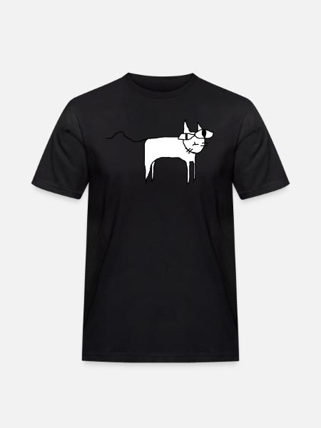 Cat - Men's Workwear T-Shirt - black