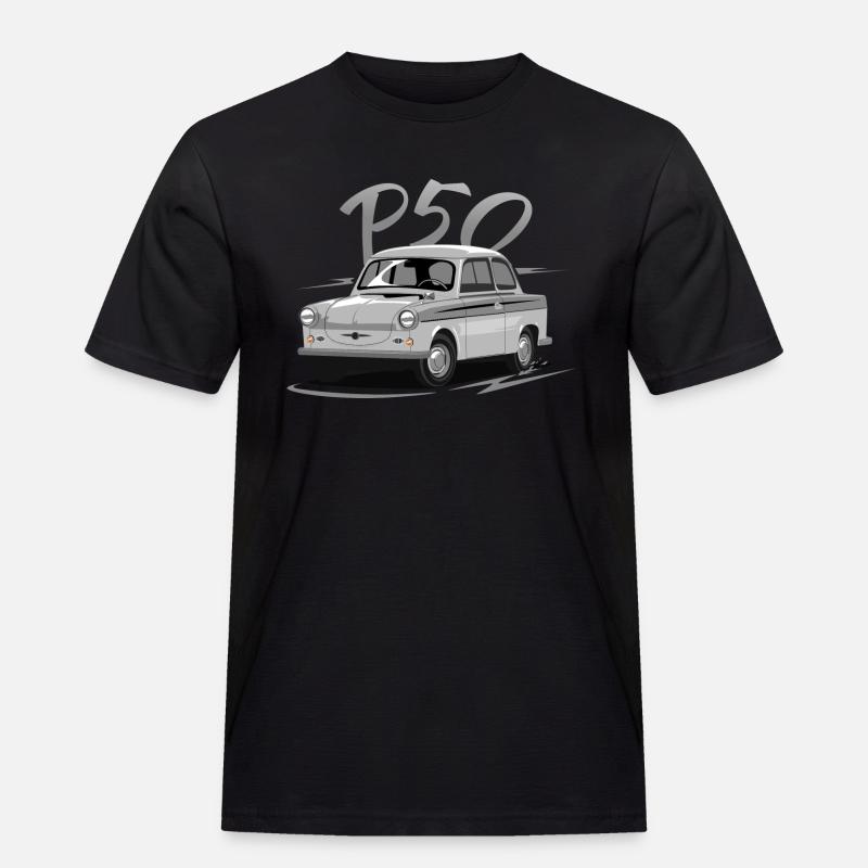 P50 - Männer Workwear T-Shirt - Schwarz