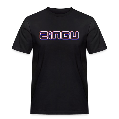 Mens T-Shirt ( Zingu Logo ) - Men's Workwear T-Shirt