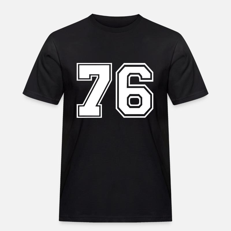 76 - Männer Workwear T-Shirt - Schwarz