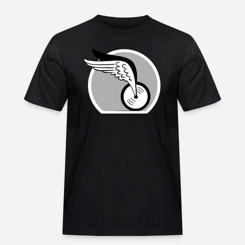 Baiker - Männer Workwear T-Shirt - Schwarz