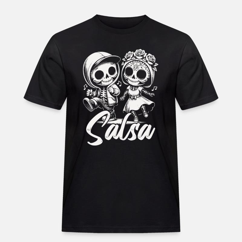 SALSA - Männer Workwear T-Shirt - Schwarz