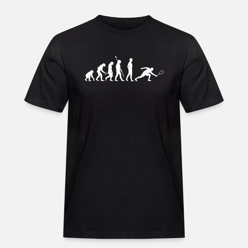 Squash Evolution - Men's Workwear T-Shirt - black