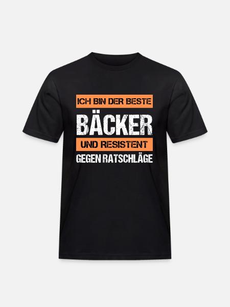 Resistant Baker - Men's Workwear T-Shirt - black