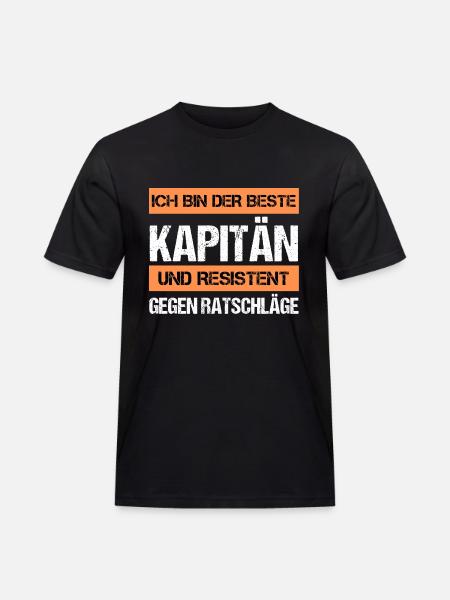 Resistant Captain - Men's Workwear T-Shirt - black