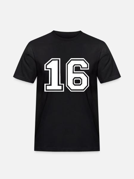 16 - Men's Workwear T-Shirt - black