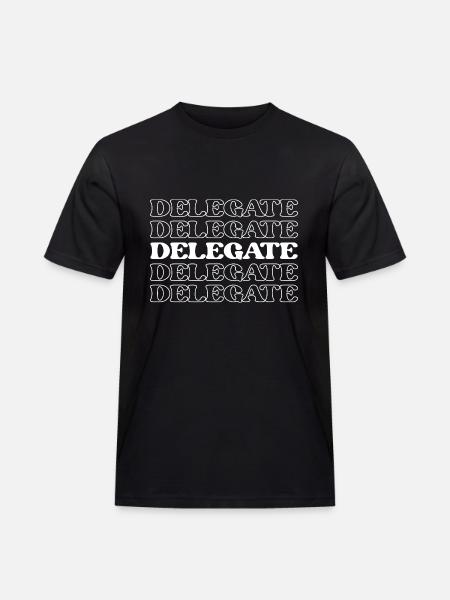 Delegate Representative Deputy Spokesperson - Men's Workwear T-Shirt - black