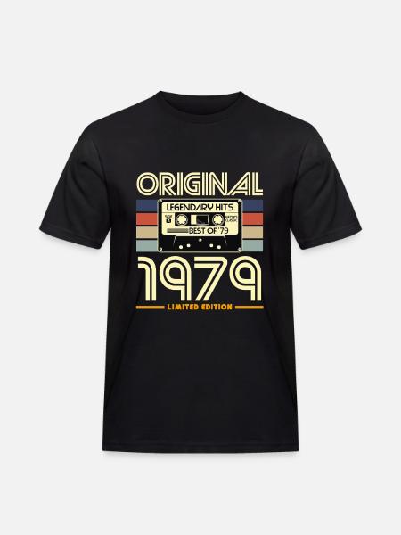 Original 1979 Édition Limitée - T-shirt Workwear homme - noir
