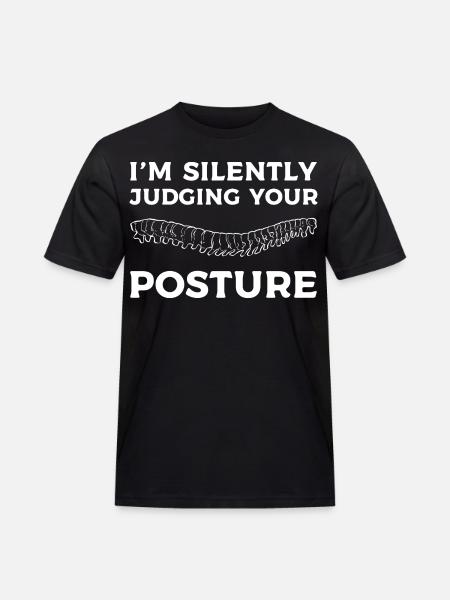 Physiotherapy Physiotherapist Chiropractic Chiro - Men's Workwear T-Shirt - black