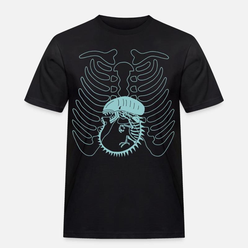 Das Monster in dir - Männer Workwear T-Shirt - Schwarz