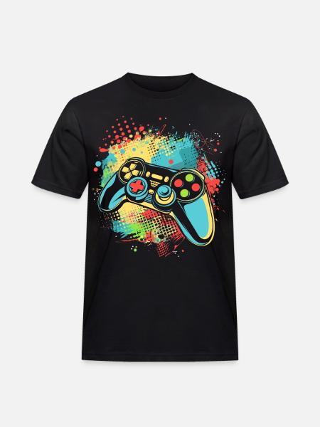 Gamepad - Men's Workwear T-Shirt - black