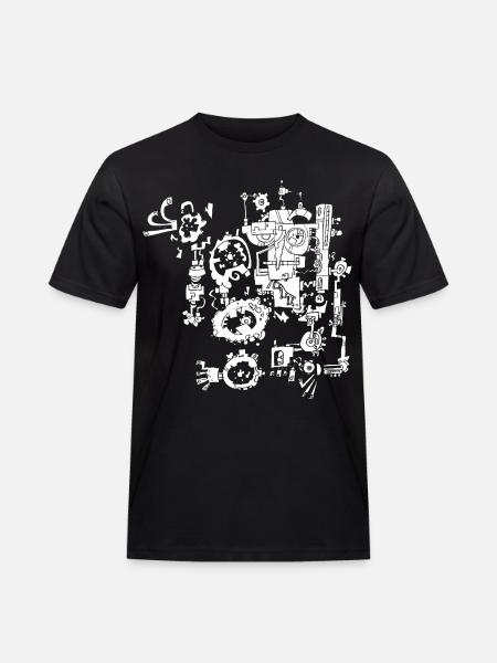 Rouillée - T-shirt Workwear homme - noir