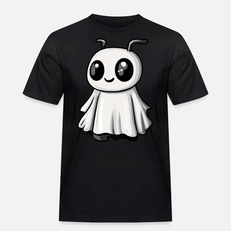 Ameise Halloween Comic Geist - Männer Workwear T-Shirt - Schwarz