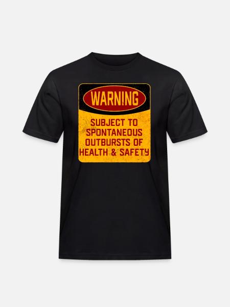Santé et sécurité - T-shirt Workwear homme - noir