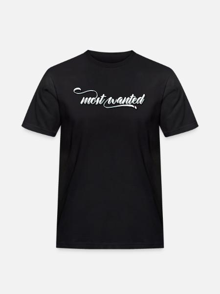 most wanted - Men's Workwear T-Shirt - black