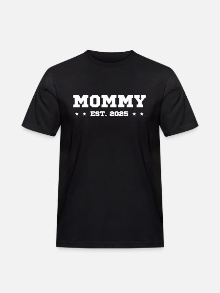 Maman Est. 2025 - T-shirt Workwear homme - noir